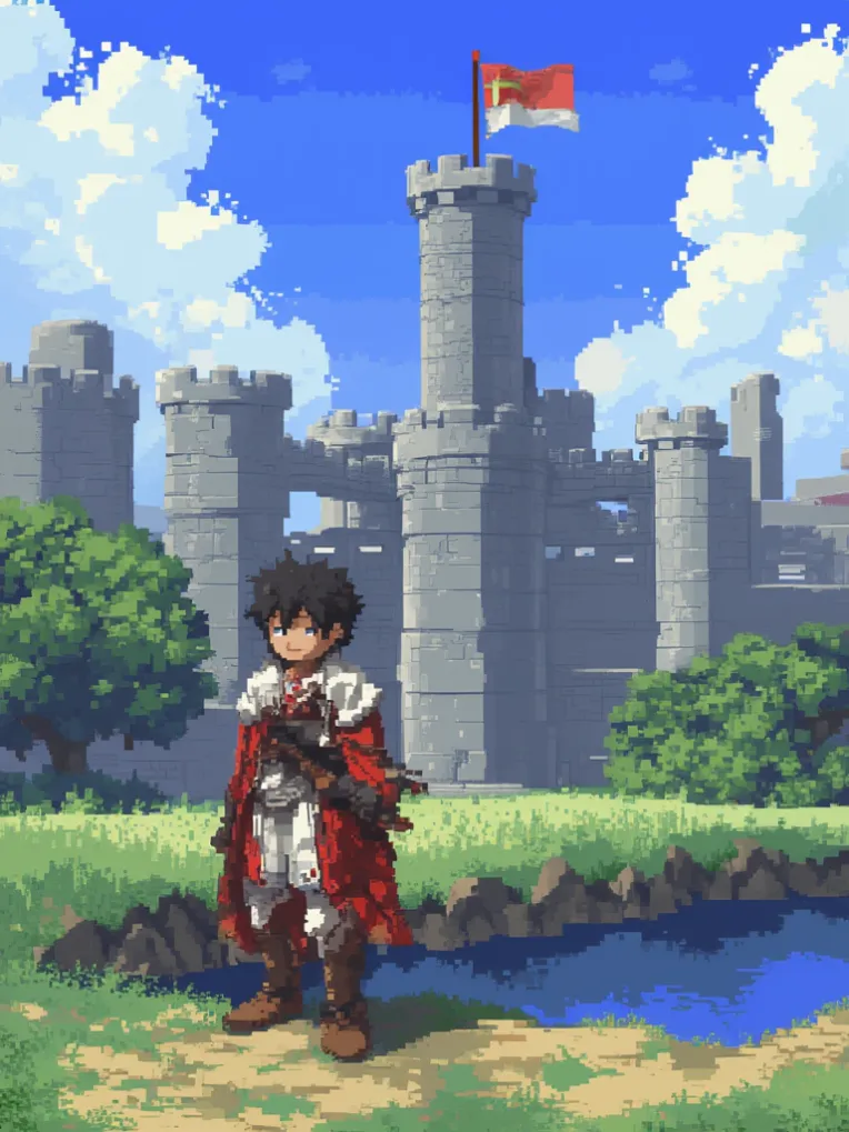 Anime,Boy,Game Scene Design,LoRA,FLUX.1