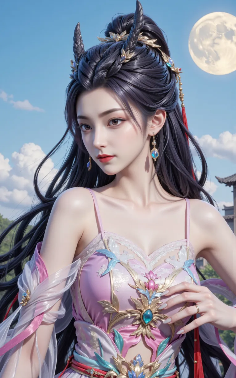 Anime Style,Girl,Physical/Facial feature,LoRA,FLUX.1