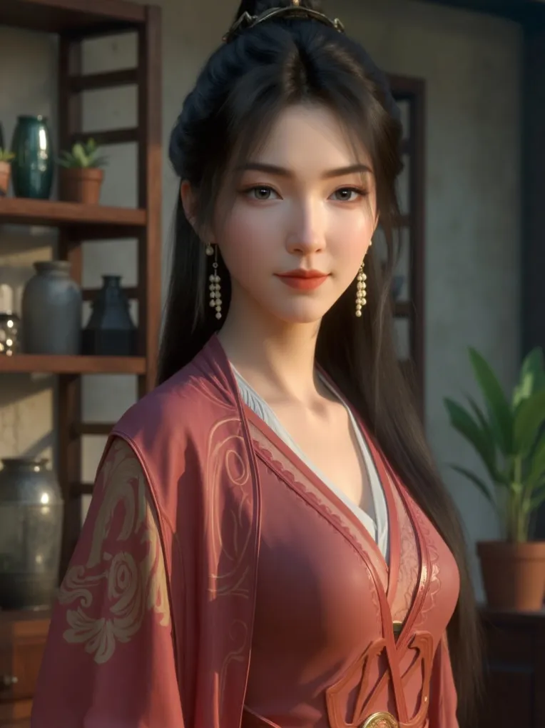 CGI style,Girl,Style Boost,LoRA,FLUX.1