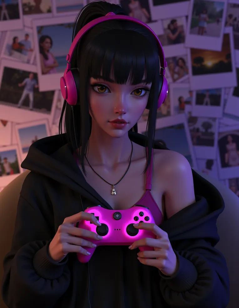 Cartoon style,Anime Style,Girl,LoRA,FLUX.1