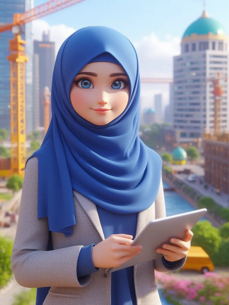 Cartoon style,Digital Painting Media,Girl,LoRA,FLUX.1