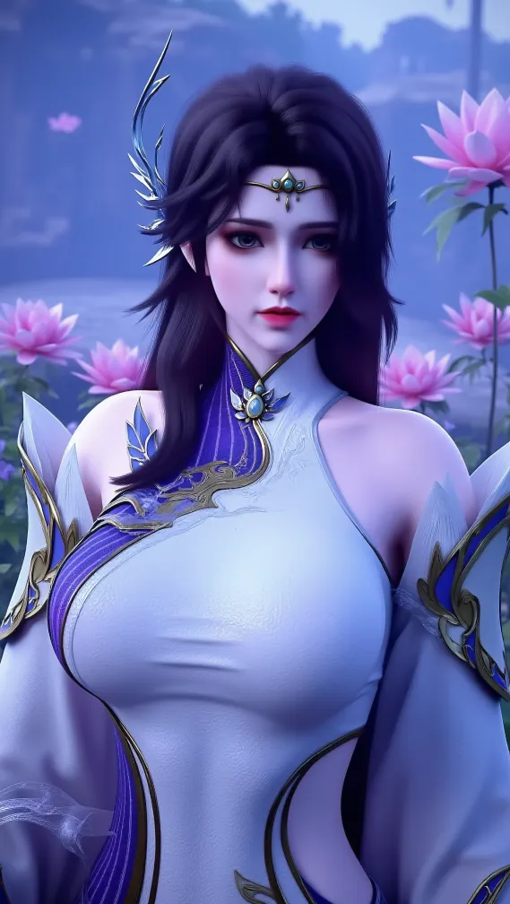 X玄衣玄姨还原版-F.1-LoRA-DeepBlue藍心-Shakker