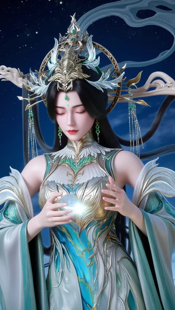 X柳神liushen无敌道优化F.1-LoRA-DeepBlue藍心-Shakker